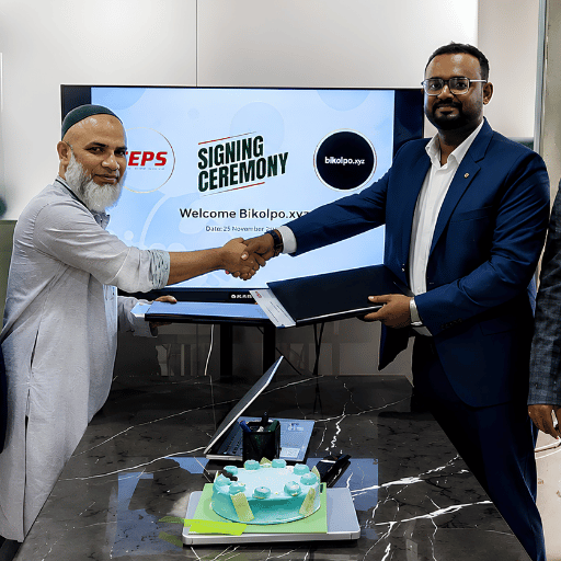 A strategic partnership between Bikolpo.xyz and leading payment solutions provider EPS (Easy Payment System) through the signing of a Memorandum of Understanding (MoU). This collaboration empowers our clients with seamless, cashless, and highly secure payment options across multiple digital channels.