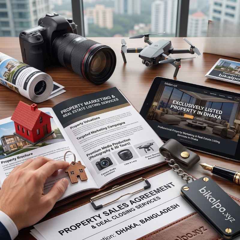Professional Property Marketing & Real Estate Listing Services in Dhaka | Bikolpo.xyz